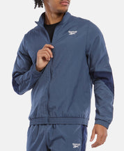 Reebok Men Regular fit Track Jacket Coat Small Blue