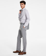 DKNY Mens Modern fit Dress Pants 32 / 34 Black White Plaid