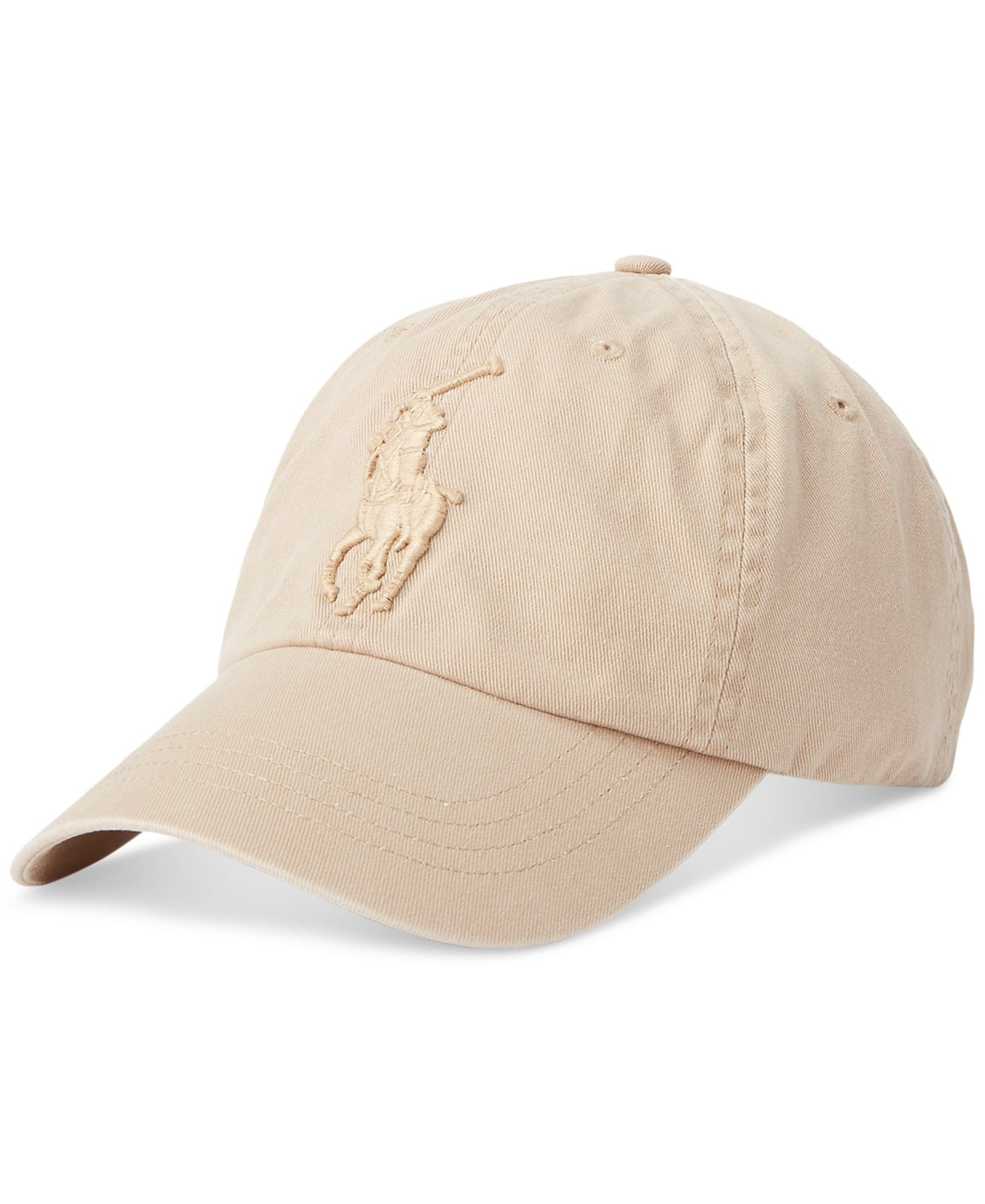 Polo Ralph Lauren Mens Regular fit Baseball Cap Hat One Size Beige
