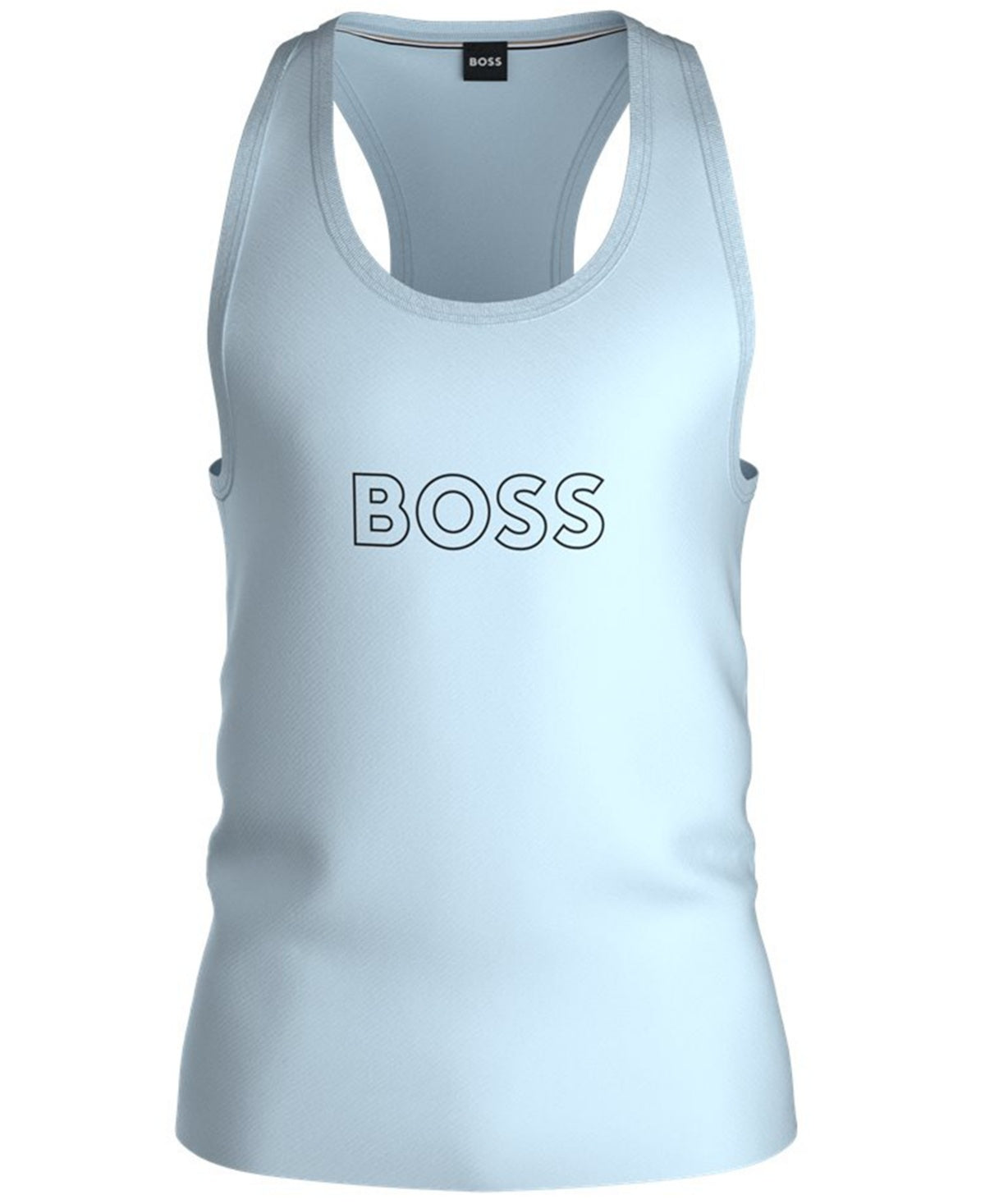 Hugo Boss Mens Regular fit Sleeveless Tank Top Shirt XXL Blue Solid