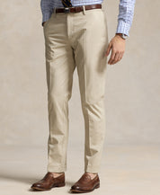 Polo Ralph Lauren Mens Regular fit Chinos Pants 34 / 30 Beige Solid Stretch