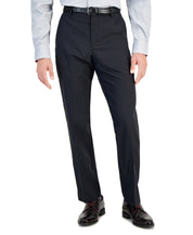 Perry Ellis Mens Modern fit Dress Pants 32 / 32 Black Check Stretch