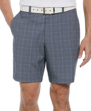 Pga Tour Mens Regular fit Golf Shorts 38 / 8 Grey Check