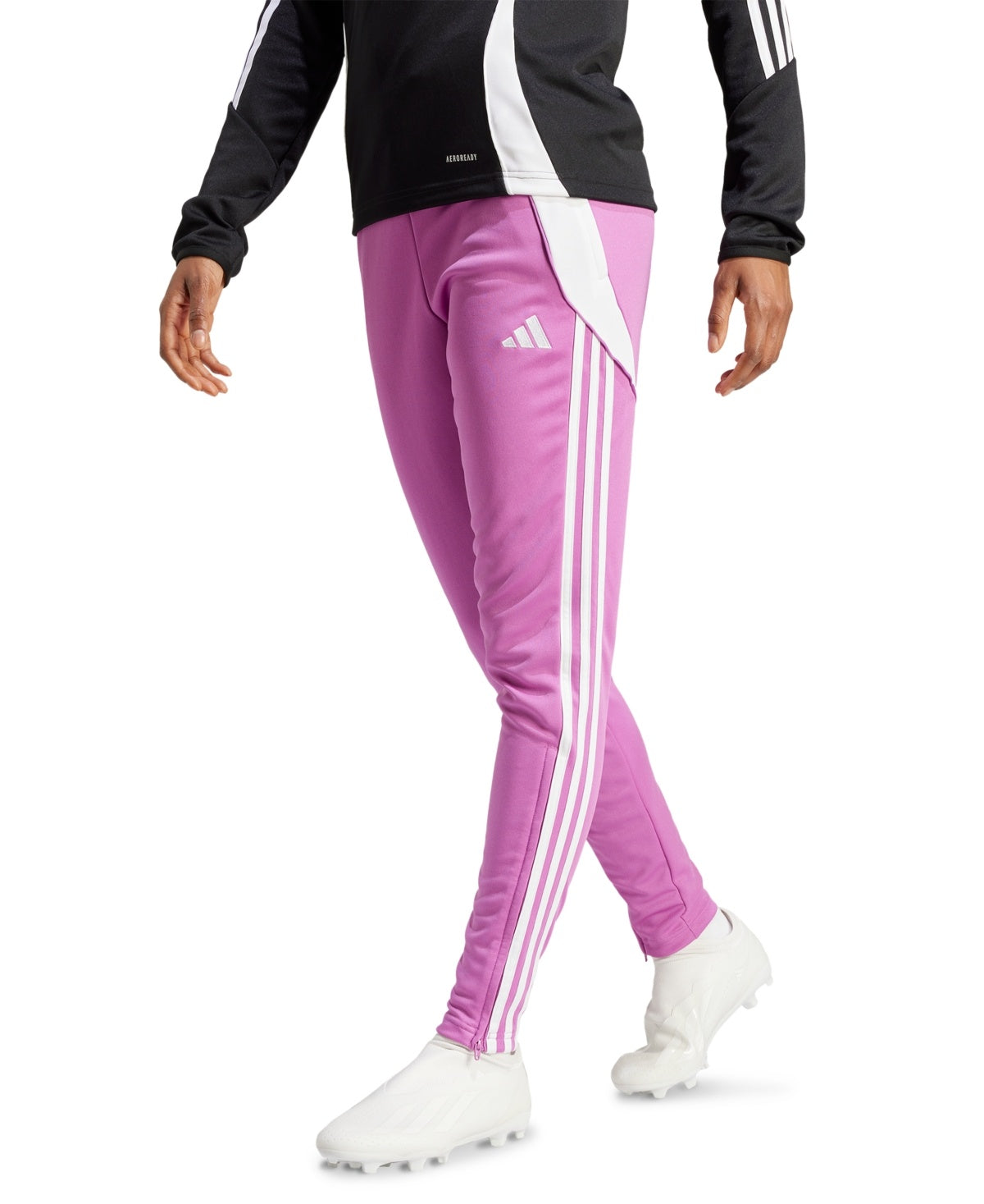 Adidas Women Slim fit Track Pants Pants Small / 29 Purple Solid