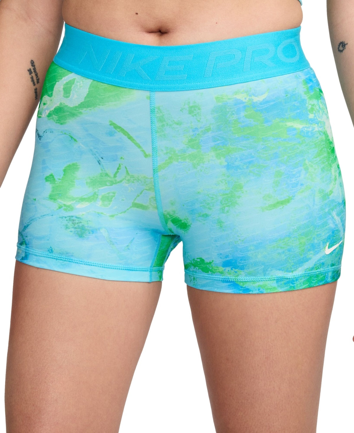 Nike Women Regular fit Athletic Shorts Medium / 3 Blue