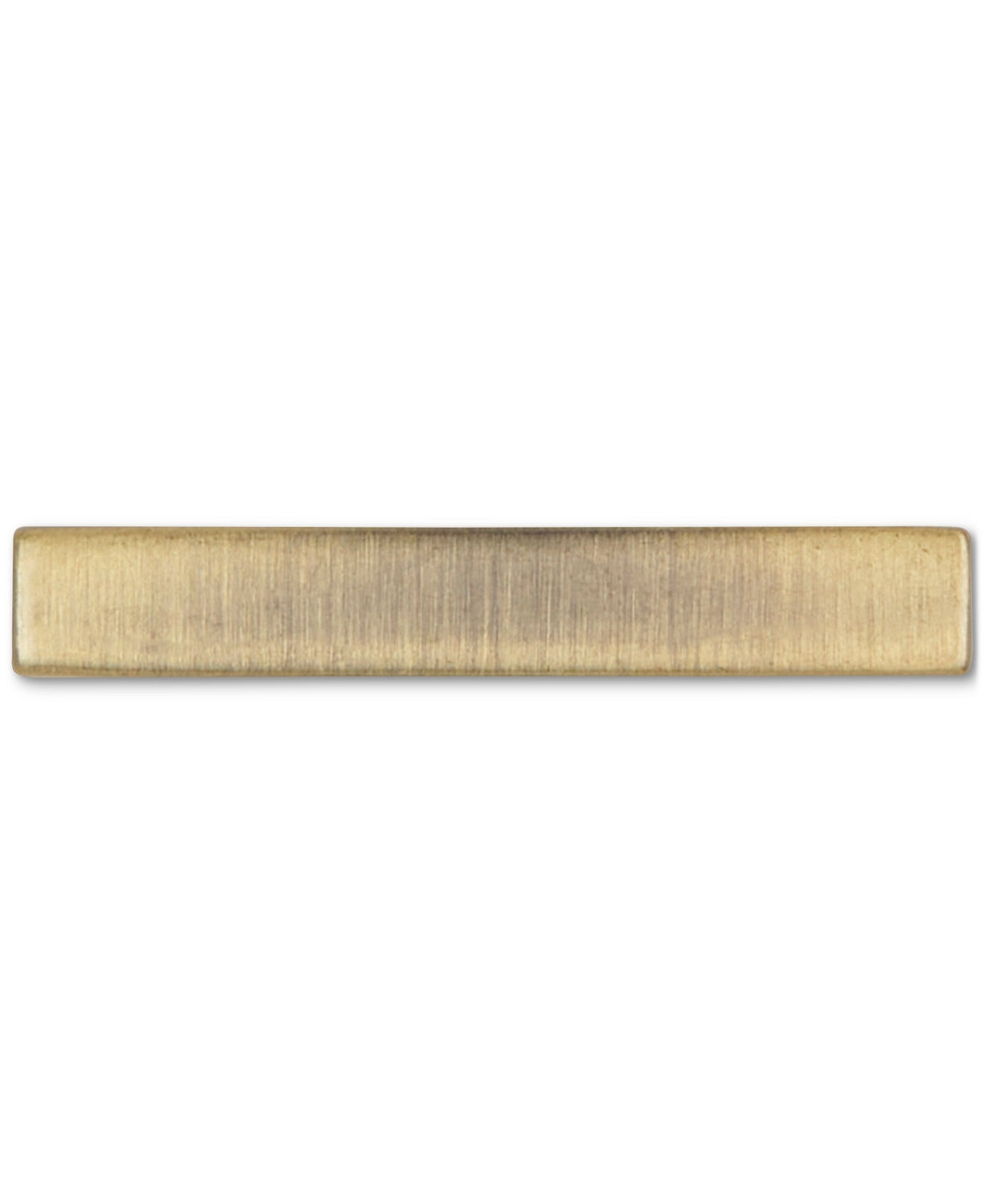ConStruct Mens Brass Natural 1.5" Tie Bar Natural