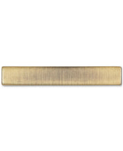 ConStruct Mens Brass Natural 1.5" Tie Bar Natural
