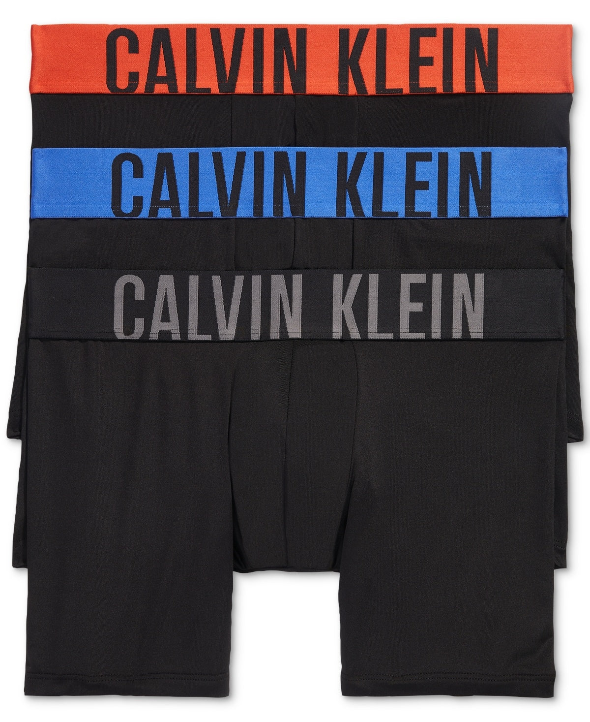 Calvin Klein Mens 3 Pack Classic fit Boxer Briefs Underwear Small Black