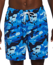 Nike Mens Regular fit Swim Trunks Swimwear XL Blue Camouflage