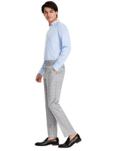 Tommy Hilfiger Mens Modern fit Dress Pants 34 / 34 Black White Plaid Stretch