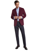 Tommy Hilfiger Mens Modern fit Corduroy Sport Coat Blazer 40 S Red Solid