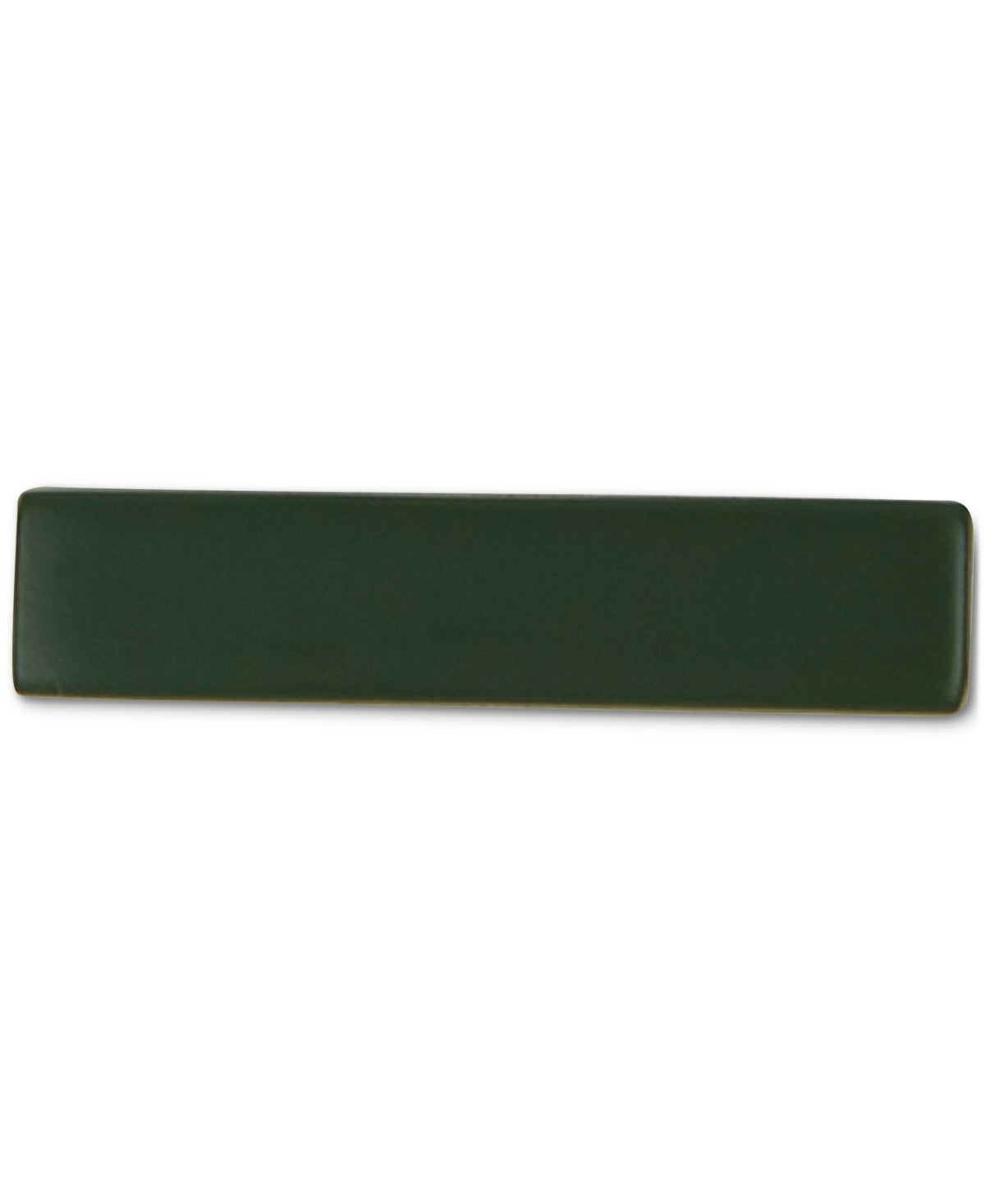 ConStruct Mens Solid Ivy 1" Tie Bar Ivy