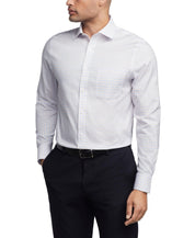 Tommy Hilfiger Mens Regular fit Dress Shirt XL 17 in 34-35 White Plaid