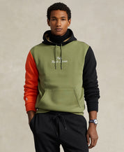 Polo Ralph Lauren Mens Regular fit Hoodie Sweatshirt Large Green Solid