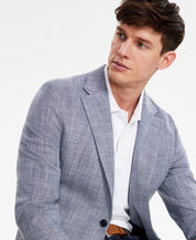 Tommy Hilfiger Mens Modern fit Sport Coat Blazer 42 L Blue