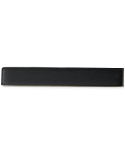 ConStruct Mens Solid Black 1.5" Tie Bar Black