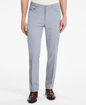Tommy Hilfiger Mens Modern fit Dress Pants 38 / 30 Light Gray Solid