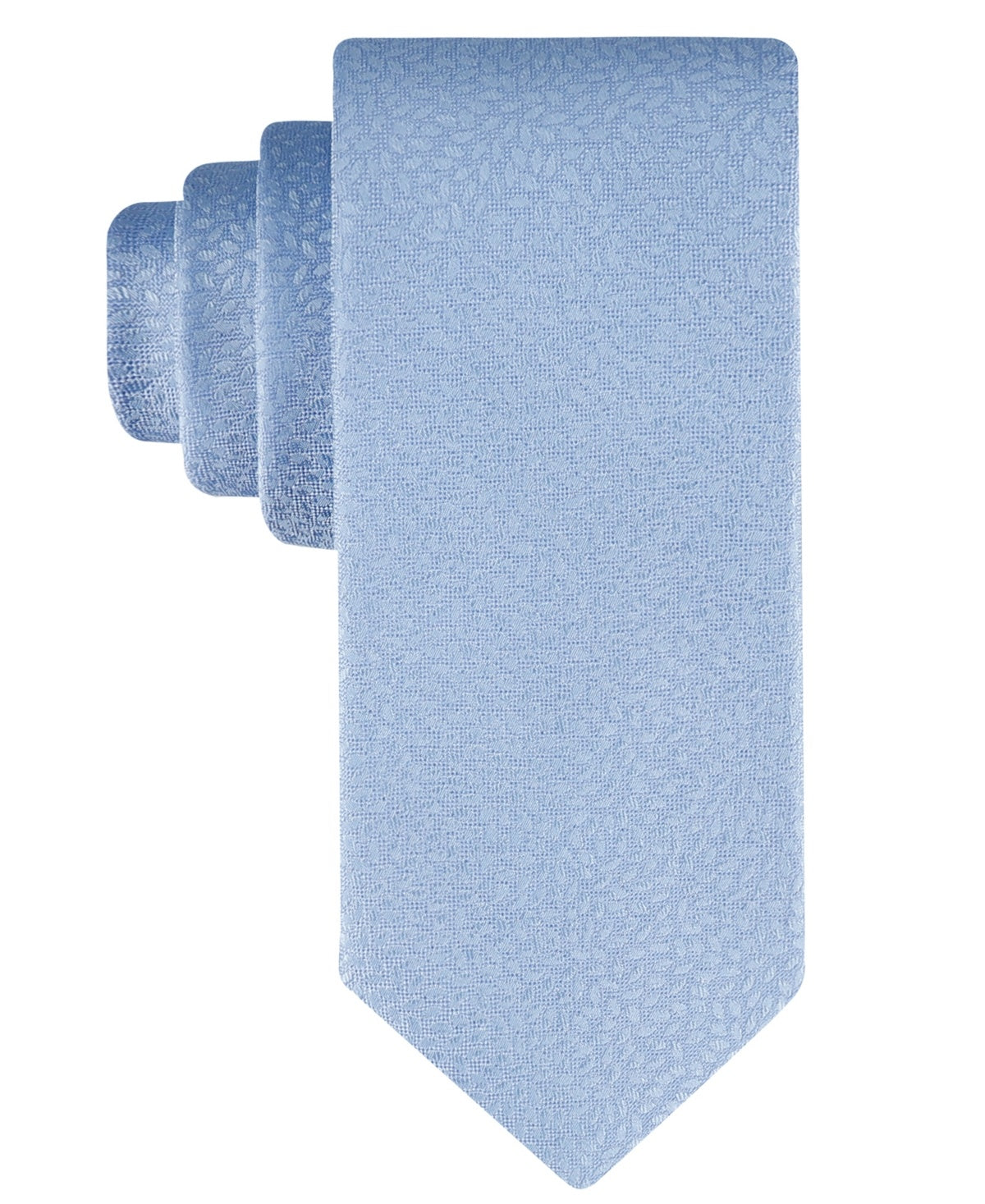 Calvin Klein Mens Tie Necktie One Size Light Blue