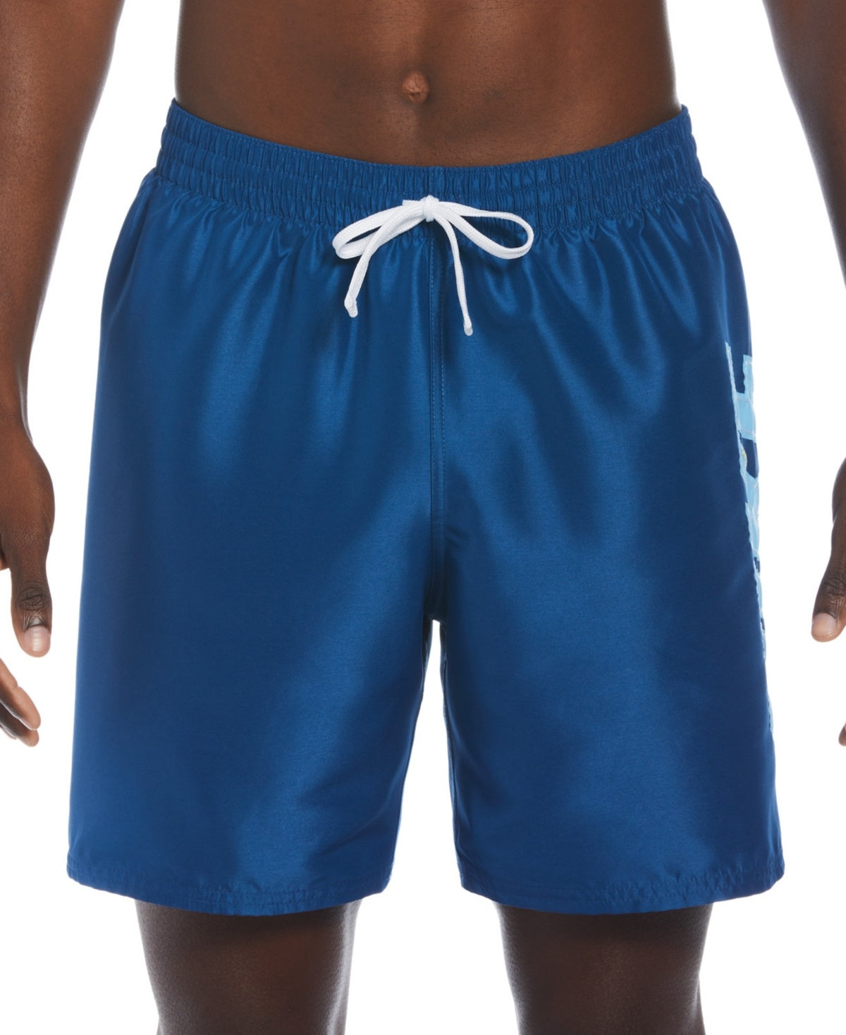 Nike Mens Regular fit Swim Trunks Swimwear Large Blue Solid
