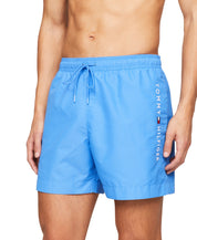 Tommy Hilfiger Mens Regular fit Swim Trunks Swimwear Small Blue Solid