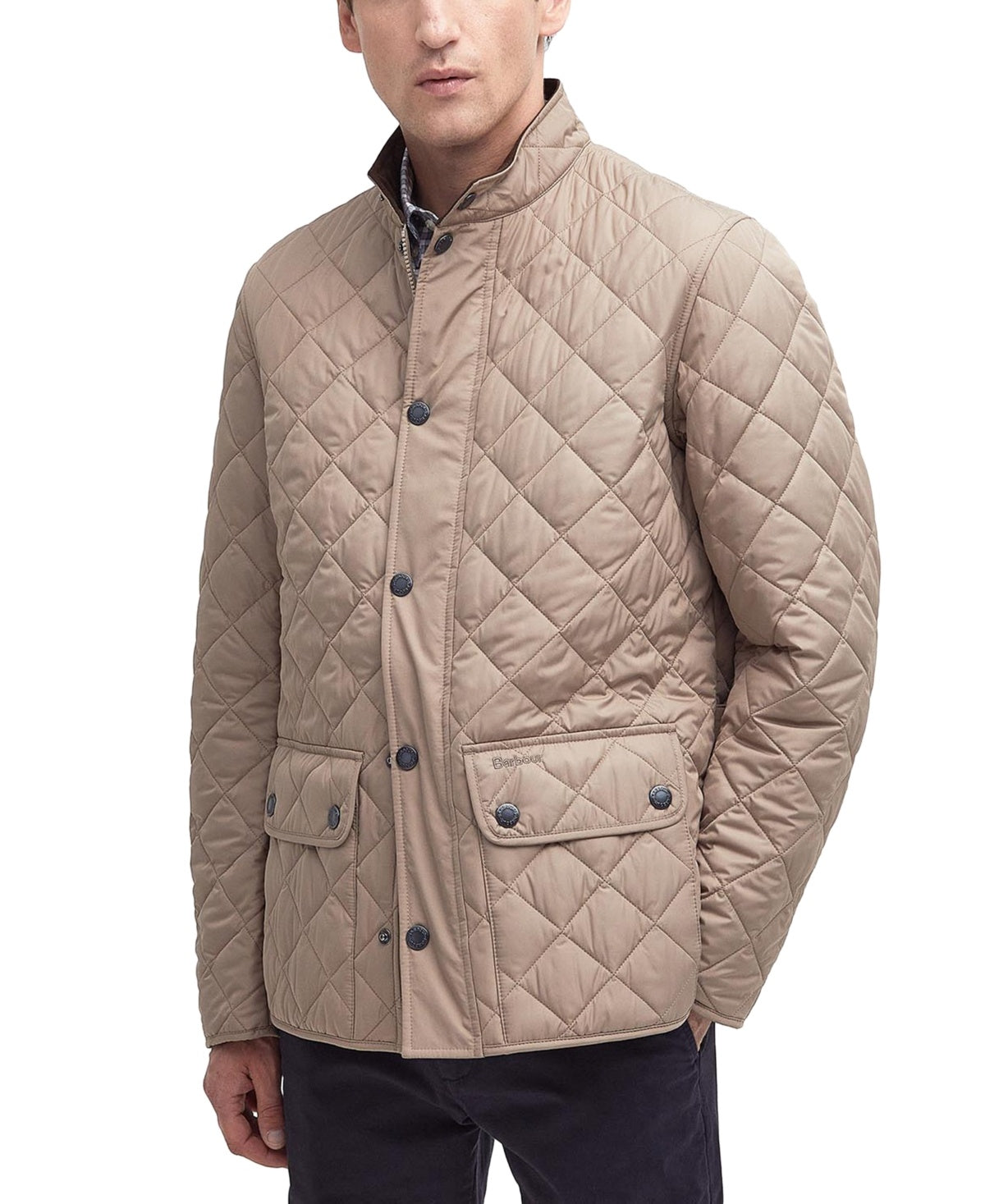 Barbour Men Regular fit Quilted Coat XXL Beige Solid