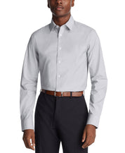 Calvin Klein Mens Slim fit Dress Shirt Medium 15.5 in 34-35 Navy Blue