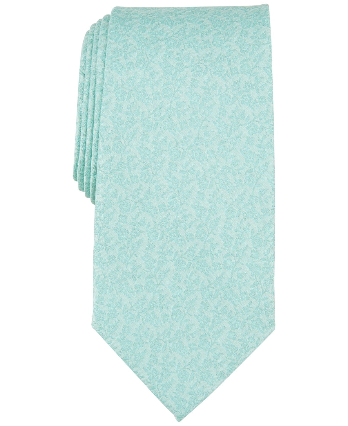Michael Kors Mens Regular fit Tie Necktie One Size Green Floral