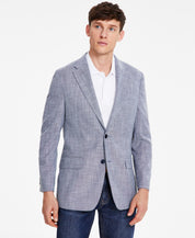 Tommy Hilfiger Mens Modern fit Sport Coat Blazer 40 R Light Blue