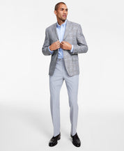 Michael Kors Mens Classic fit Sport Coat Blazer 40 S Black White Plaid