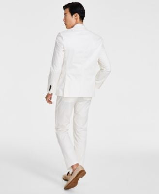 Hugo Boss Mens Modern fit Dress Pants 30 / 32 White Solid