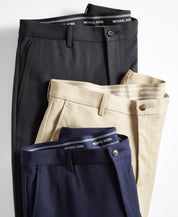 Michael Kors Mens Classic fit Dress Pants 42 / 30 Blue Solid