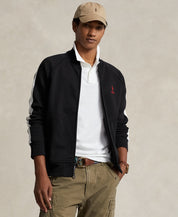 Polo Ralph Lauren Mens Full Zip Coat Large Black Solid