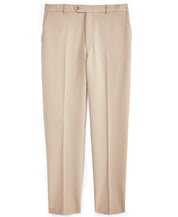 Nautica Mens Modern fit Dress Pants 42 / 32 Camel Beige Solid