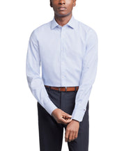 Tommy Hilfiger Mens Slim fit Dress Shirt XXL 18 in 34-35 Light Blue Plaid