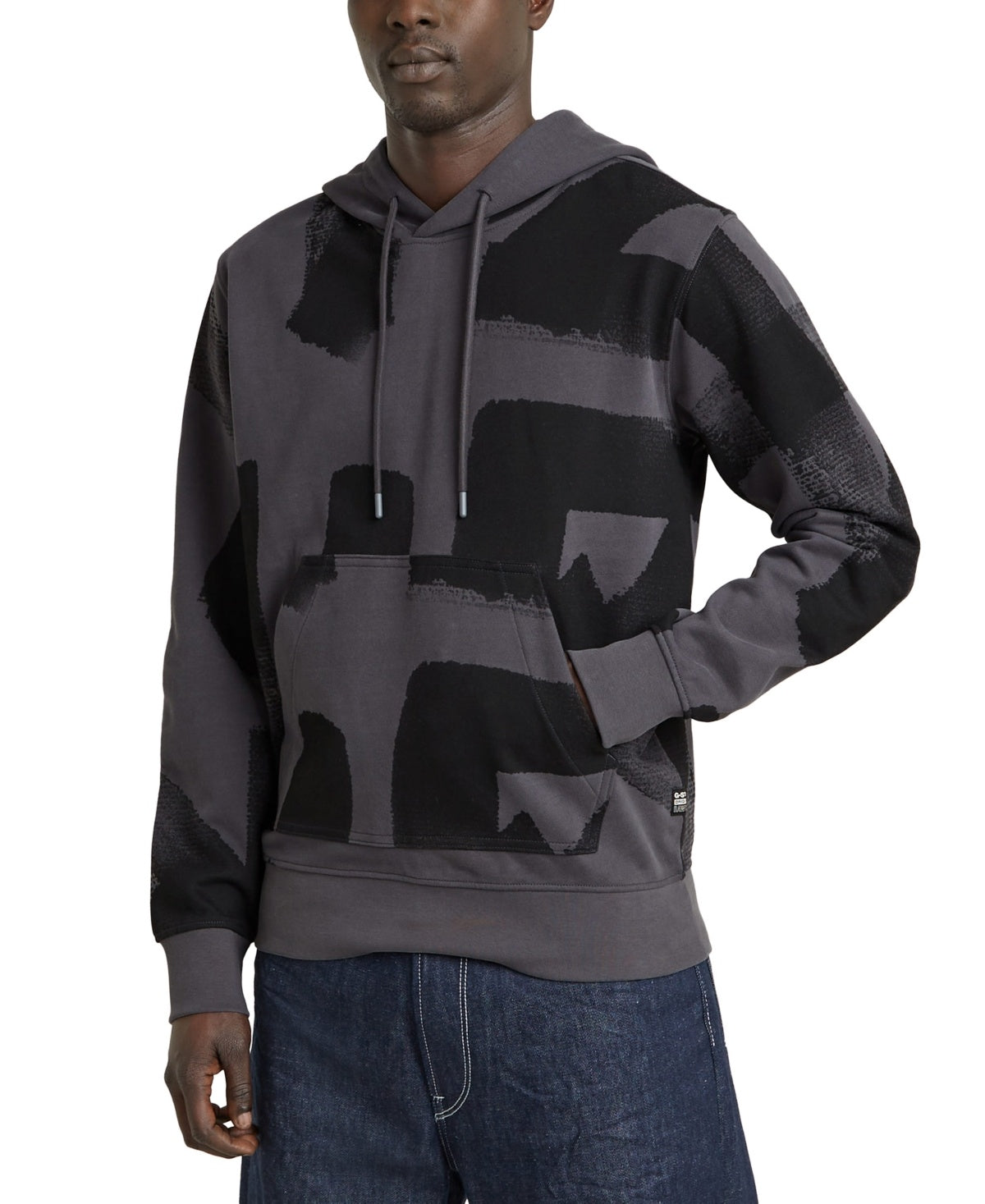 G-star Raw Mens Regular fit Hoodie Sweatshirt XL Grey