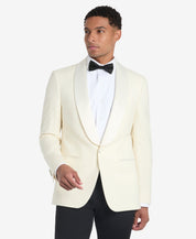 Tommy Hilfiger Mens Modern fit Sport Coat Blazer 40 L White Solid
