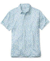 Bonobos Mens Regular fit Short Sleeve Polo Shirt XL Light Blue Floral