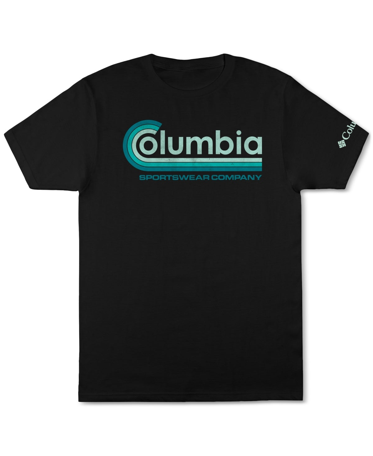 Columbia Men Regular fit Short Sleeve T-Shirt Shirt XXL Black