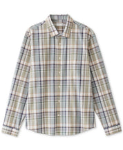 Frank And Oak Men's Button Up Plaid Shirt Green Small