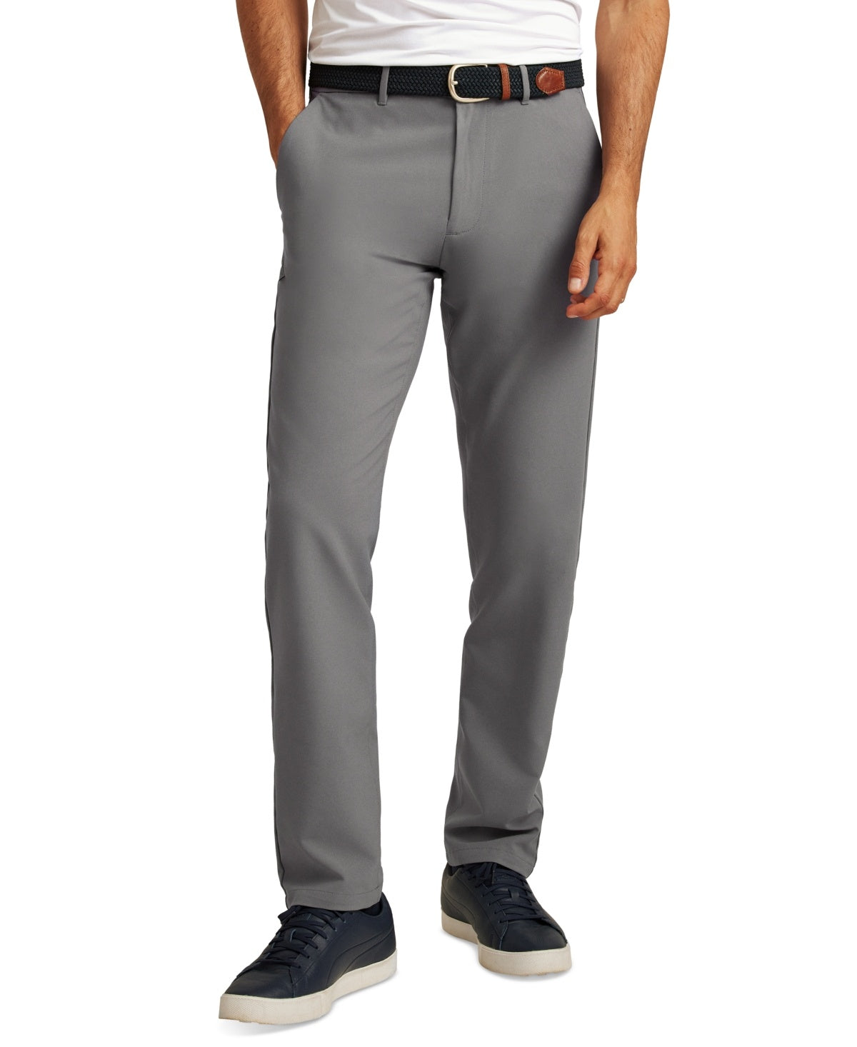 Bonobos Mens Slim fit Golf Pants 32 / 30 Grey Solid