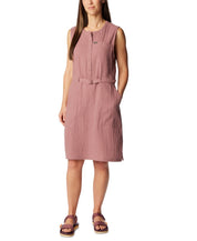 Columbia Women's Sleeveless Holly Hideaway Breezy Cotton Dress Pink XS
