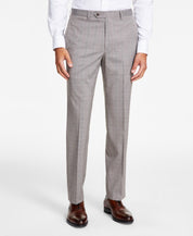 Michael Kors Mens Classic fit Dress Pants 36 / 34 Beige Plaid