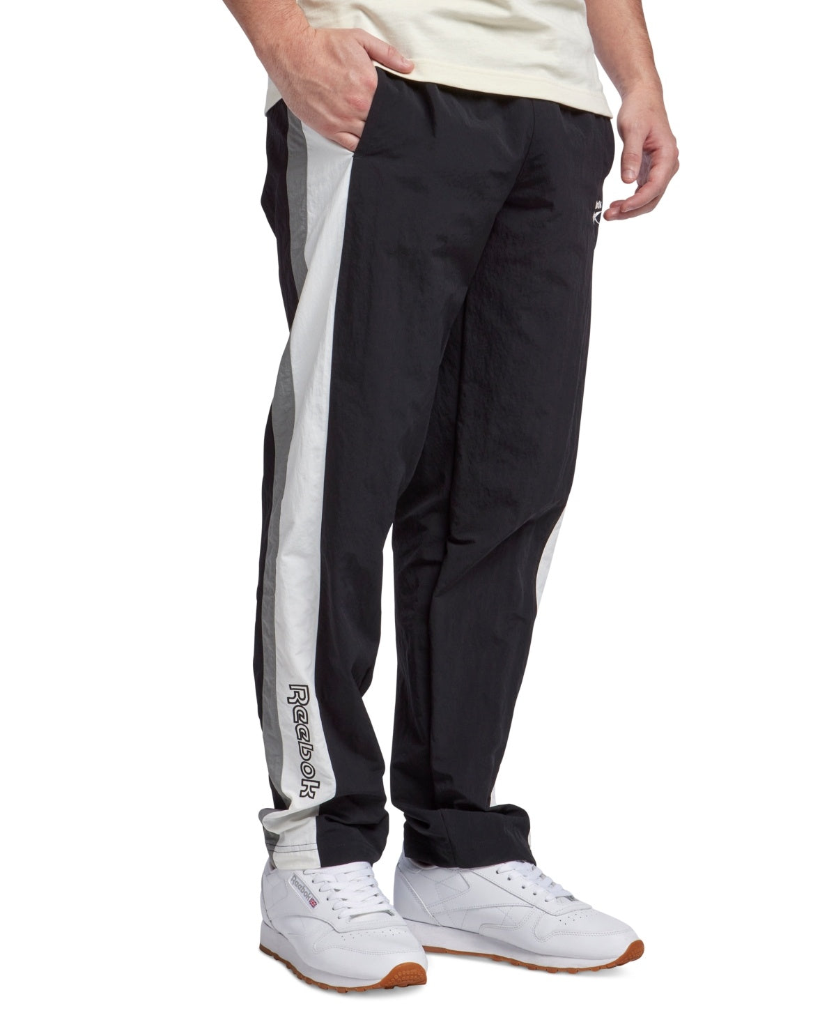 Reebok Men Regular fit Track Pants Pants XL / 30 Black