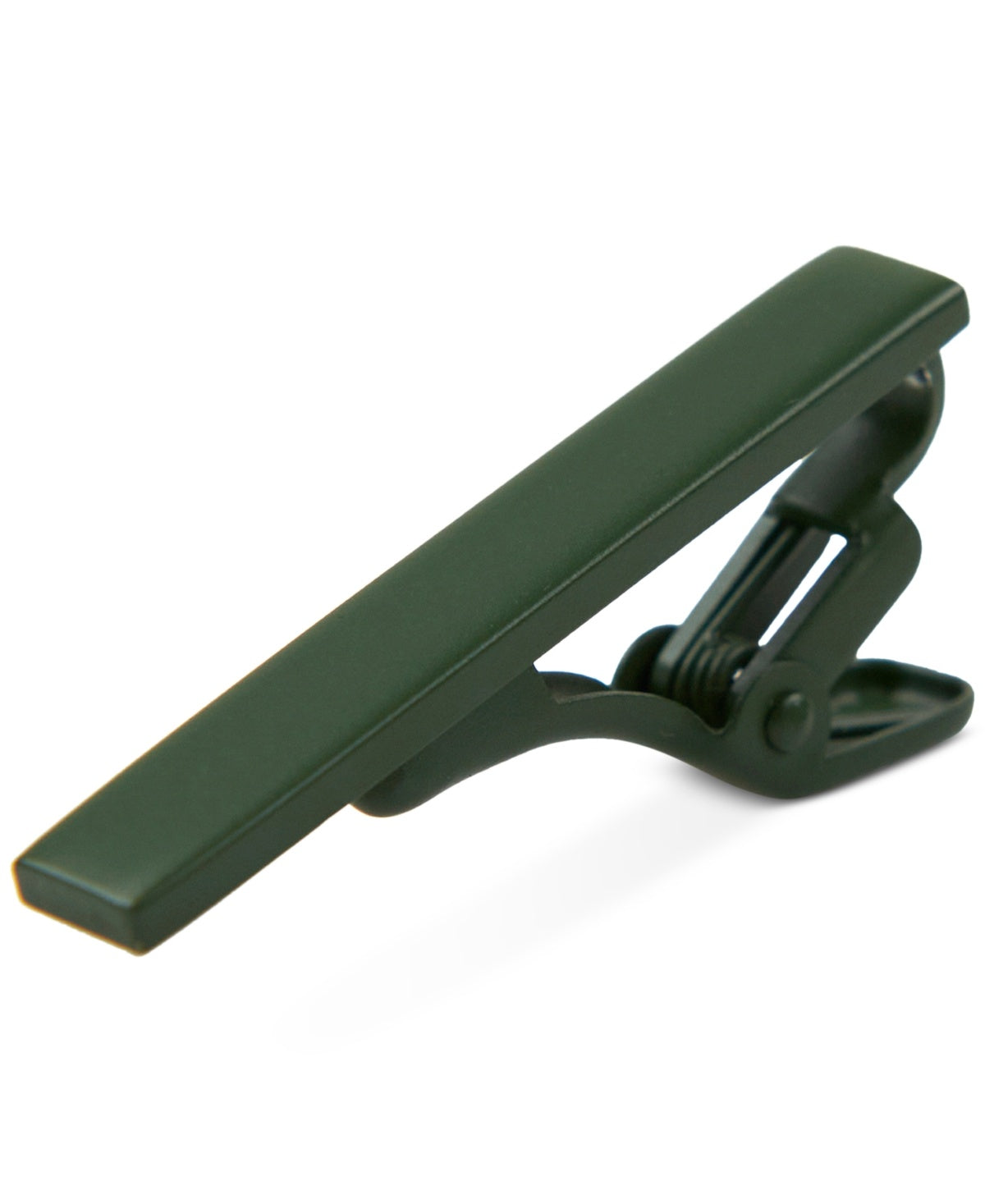 ConStruct Mens Solid Ivy 1.5" Tie Bar Ivy