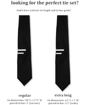 ConStruct Mens Solid Ivy 1.5" Tie Bar Ivy