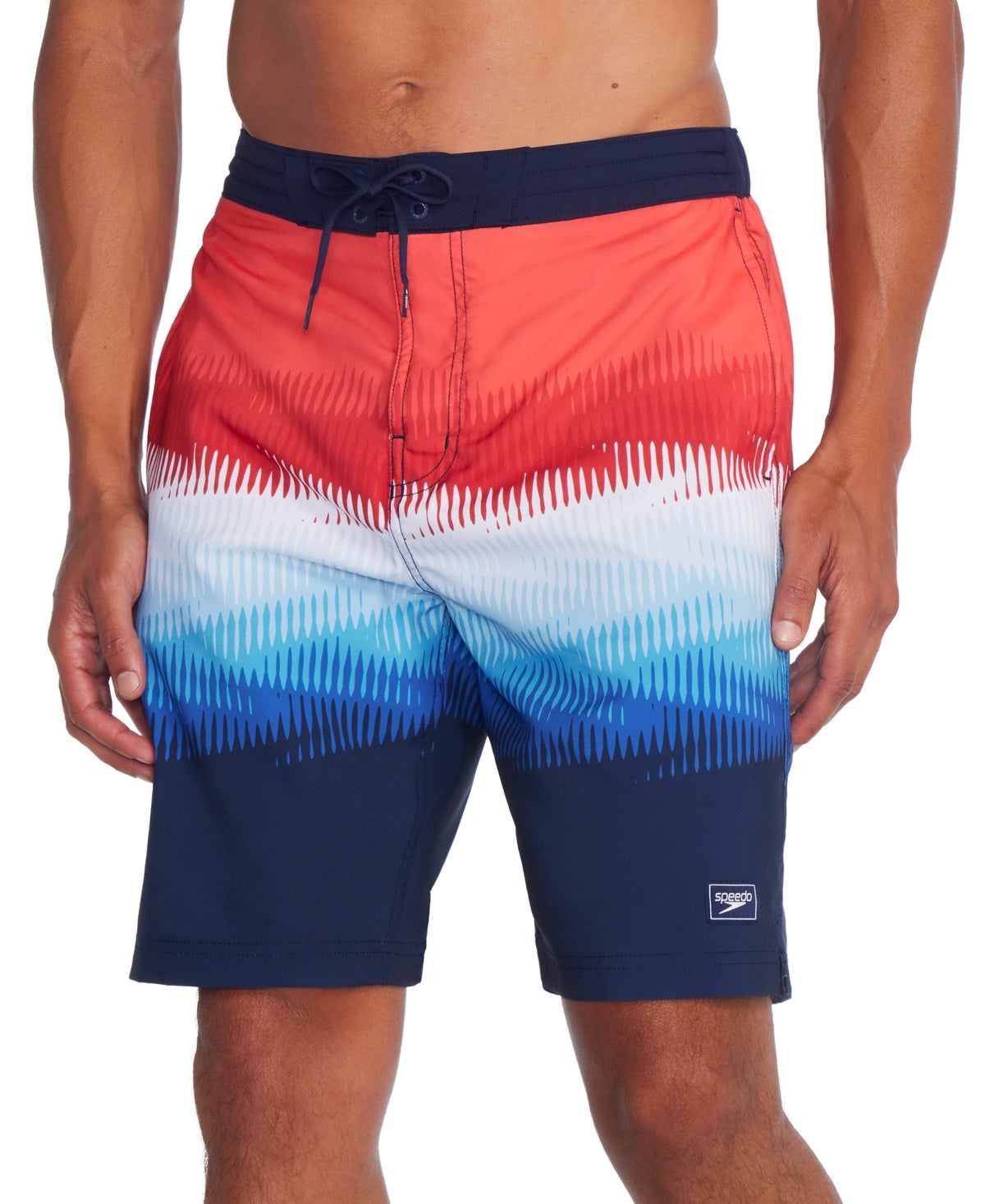 Speedo Mens Regular fit Swim Trunks Swimwear Small Blue