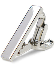 ConStruct Mens Silver Polished 1" Tie Bar Silver