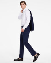 Alfani Mens Slim fit Dress Pants 30 / 30 Blue Striped