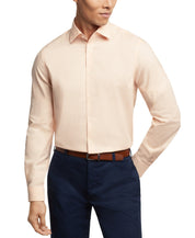 Michael Kors Mens Regular fit Dress Shirt XL 17.5 in 32-33 Light Orange