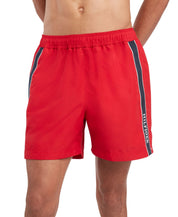 Tommy Hilfiger Mens Regular fit Swim Trunks Swimwear XXL Red Solid